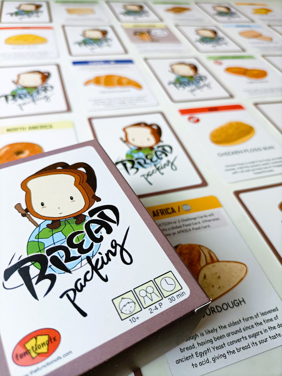 Bread Packing - Card Game！For Ages 8+ and up! (2 to 4 players) – Owl  Readers Club